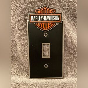 Harley Davidson Metal Single Light Switch Plate Cover 2004 Hallmark Cards